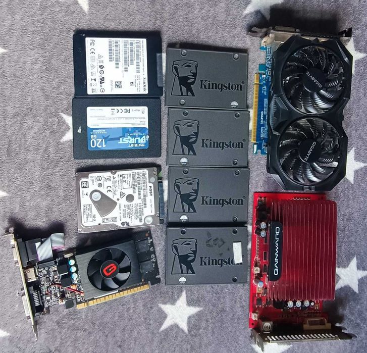 Componente calculator: MONITOARE / PLACI VIDEO / SDD-uri