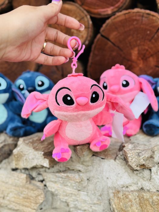 Ursulet plus stitch 15cm/20cm/25cm/35cm/lumineaza si respira/canta