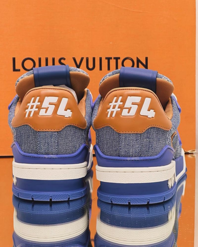 Adidasi Louis Vuitton trainers denim Premium full box 40-45