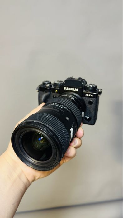 Fujifilm x-t4 с обьективом Sigma 18-35