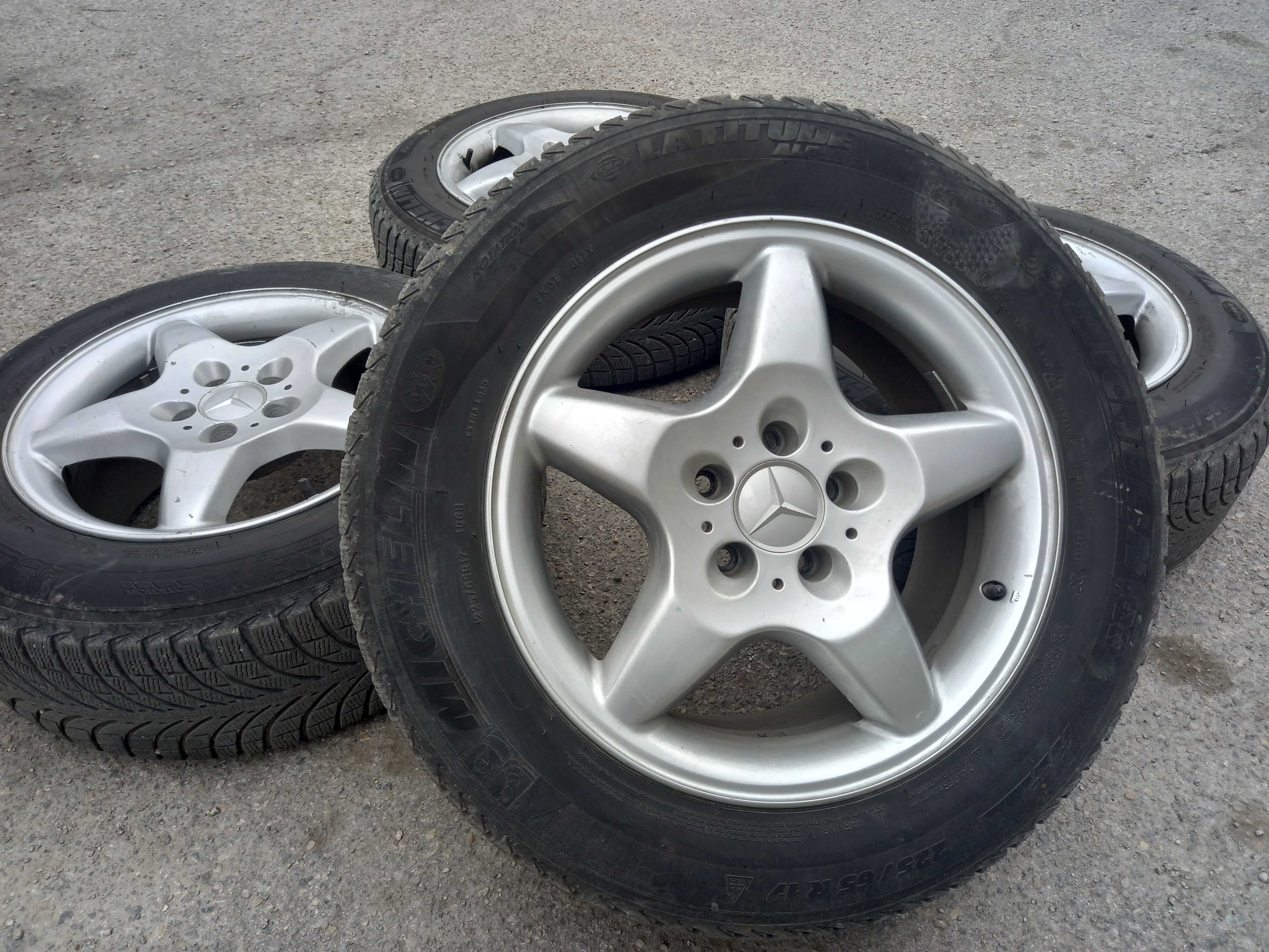 5x112/17 с гуми Mercedes ML W163 W164 R 5х112/17 Мерцедес МЛ