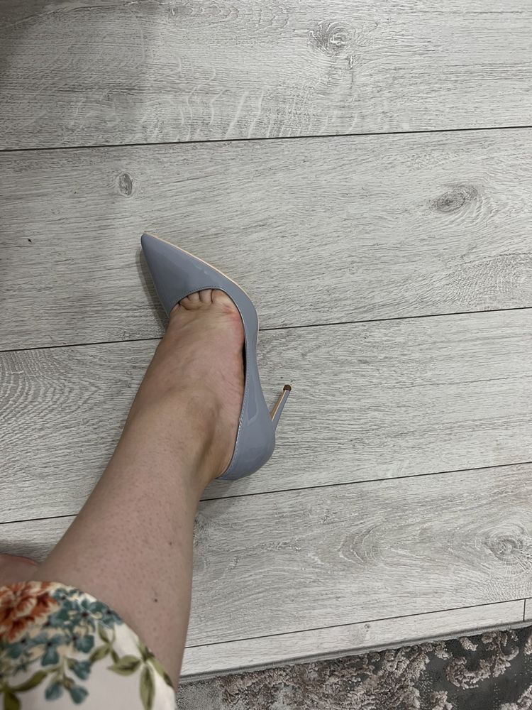 Pantofi Stradivarius baby blue