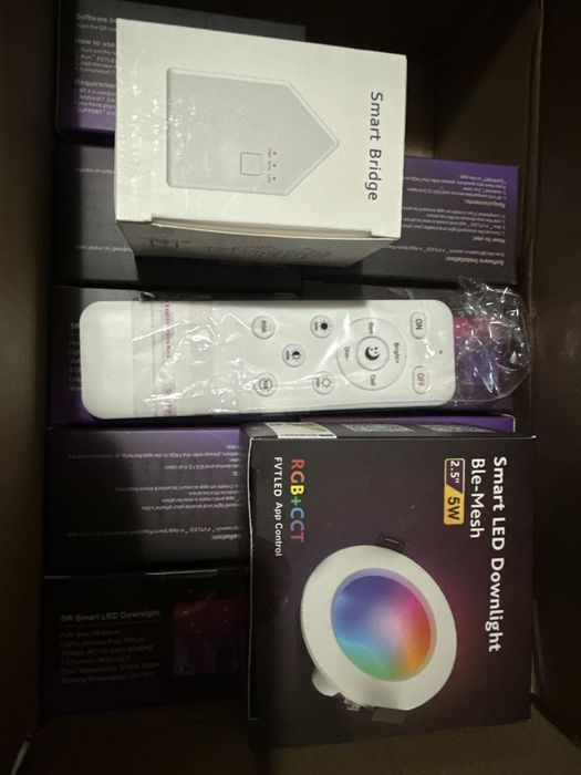 Bec Spot LED încastrat MagicLight Smart Retrofit,2.5 inch,5 wați,RGBCW