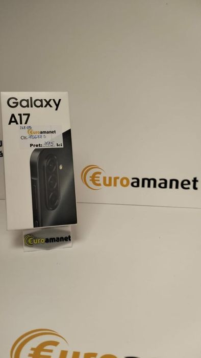 Telefon mobil Samsung Galaxy A17, 5G, Black -P-