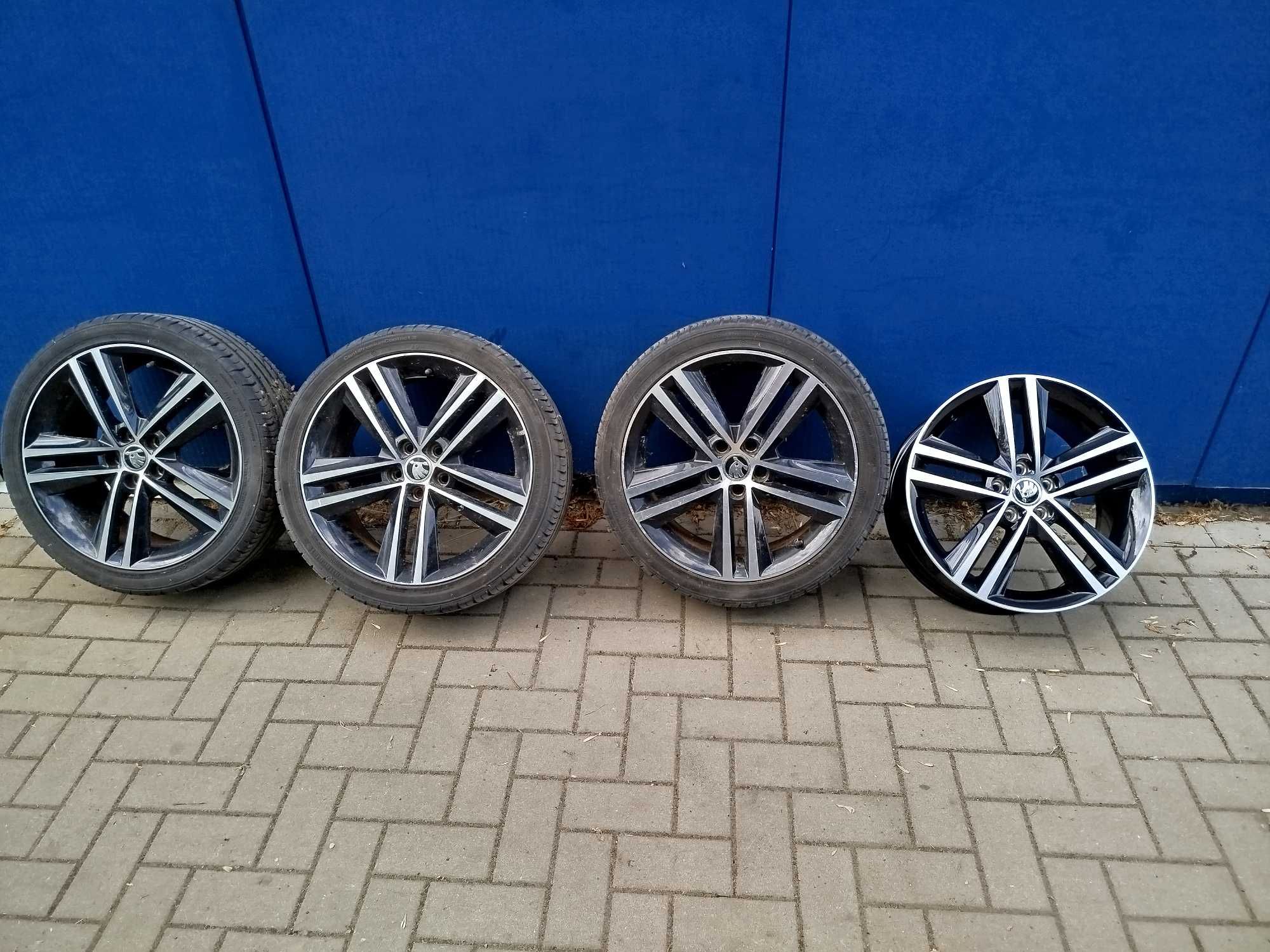 Джанти Шкода 5x100 17цола и 18цола