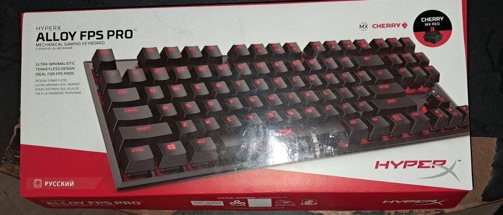 Игровая клавиатура hyperX alloy fps pro