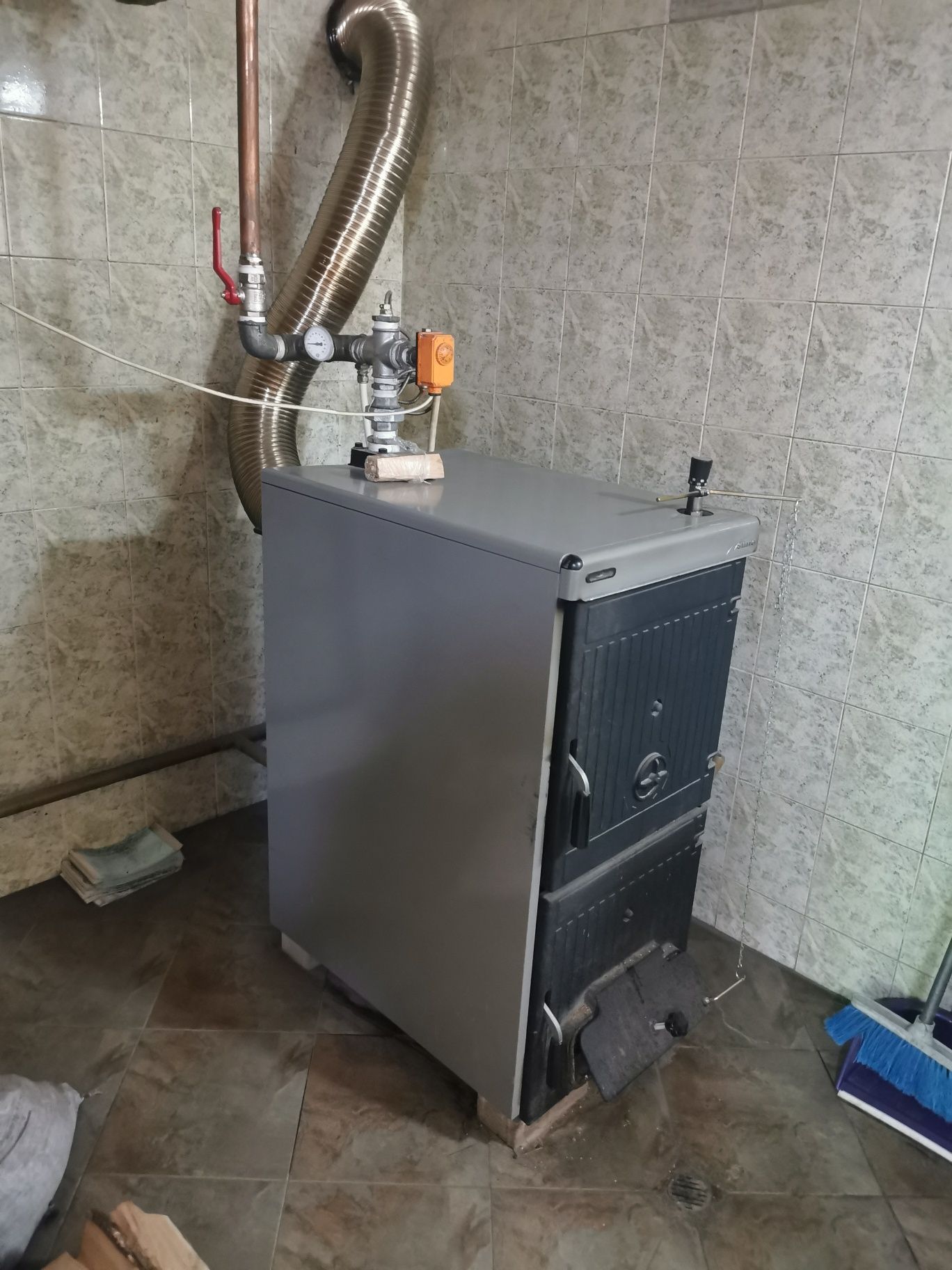 Котел на твърдо гориво Sime EV5 - 45 kW