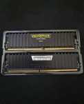 Corsair 16GB ram DDR4 Vengeance LPX, 2400MHz, CL16, 2x8GB dual channel
