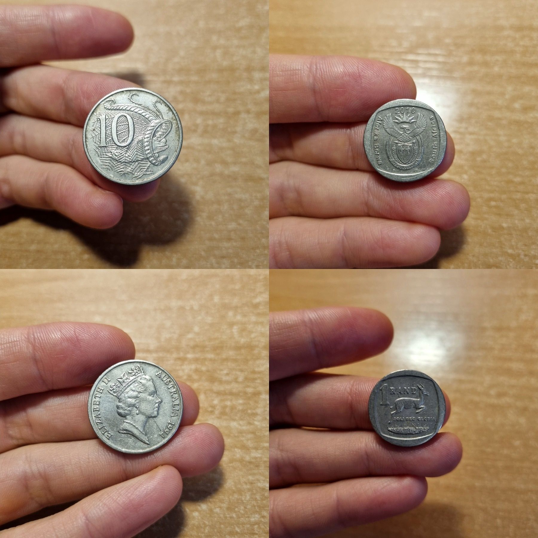 Монеты разных Стран / Одним лотом