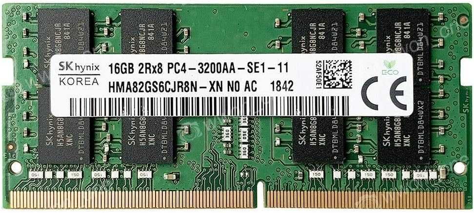 Памет за лаптоп Hynix 16GB DDR4 3200 HMA82GS6CJR8N-XN