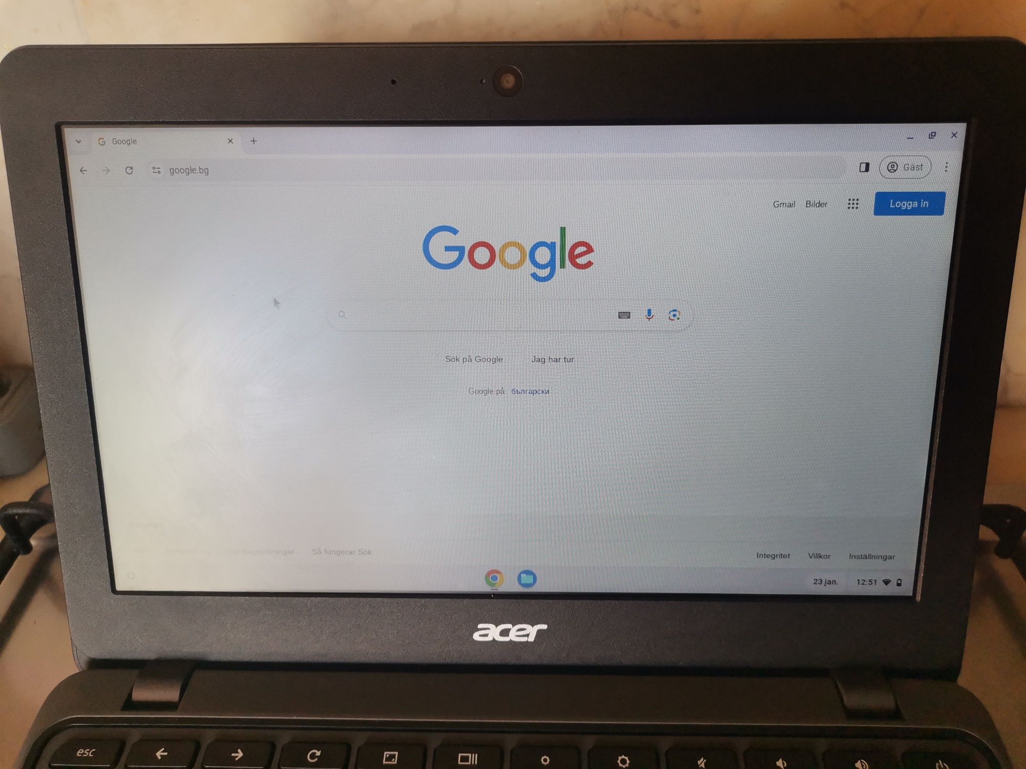 Лаптоп ACER Chromebook C722 model N20Q9