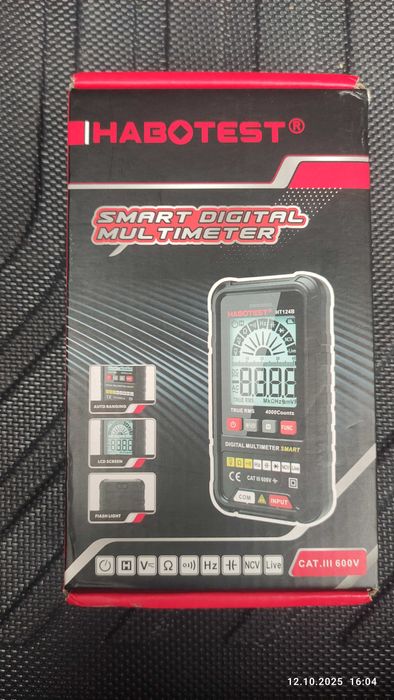 Тестер электронный. (Мультиметр) Habotest HT124A