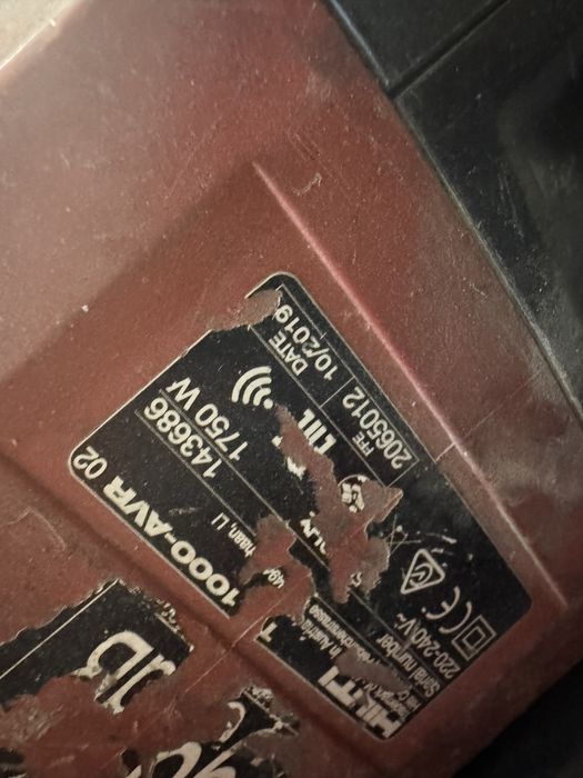Hilti te 1000 ciocan demolator (DEFECT)