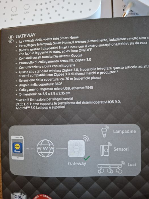 Start Home unitate centrala hub.