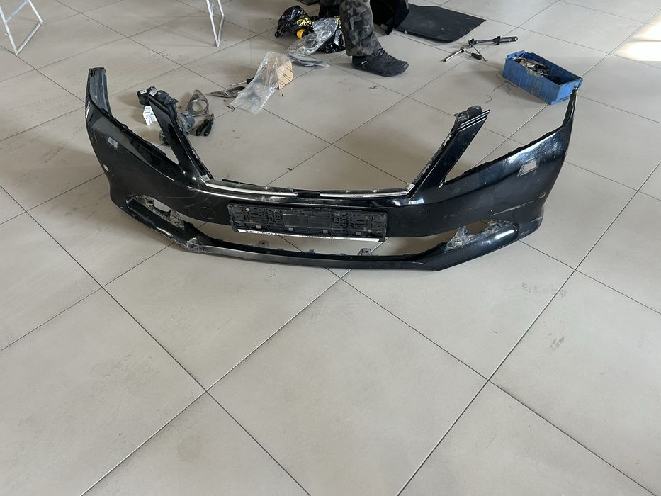 Передний бампер тойота камри 50