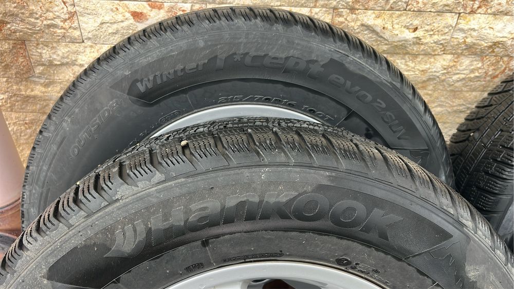 Jante Alu Toyota Rav 4 215 70 16 Hankook Iarna