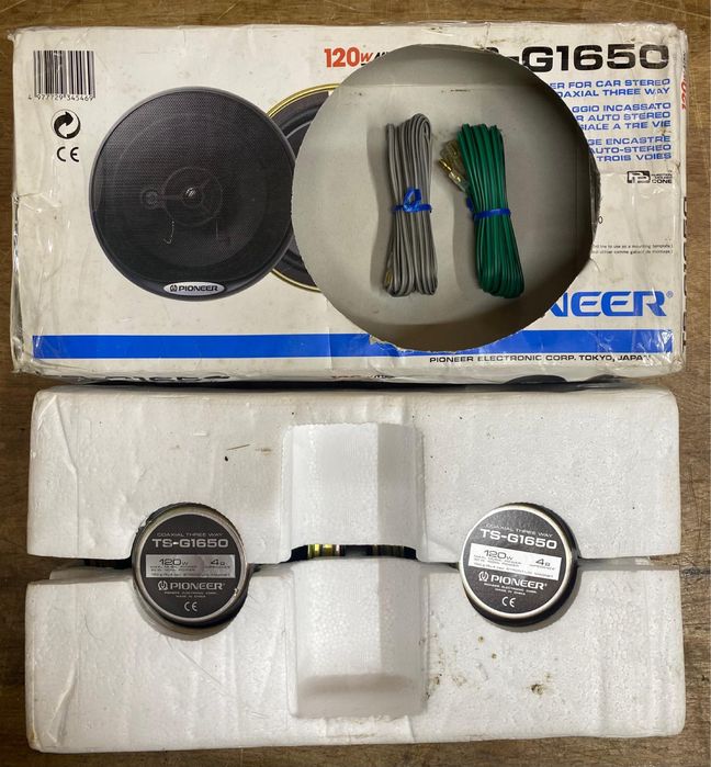Boxe auto Pioneer TS G 1650,old school,noi