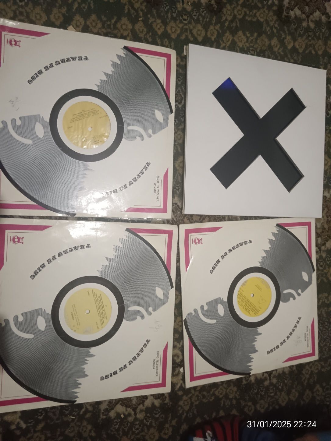 Diverse placi de vinil pentru pick-up. Lot aprox. 400.