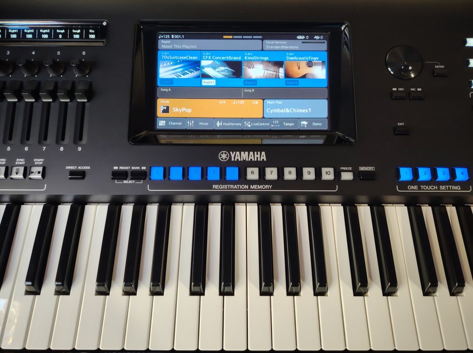 Yamaha Genos 76 клавиша