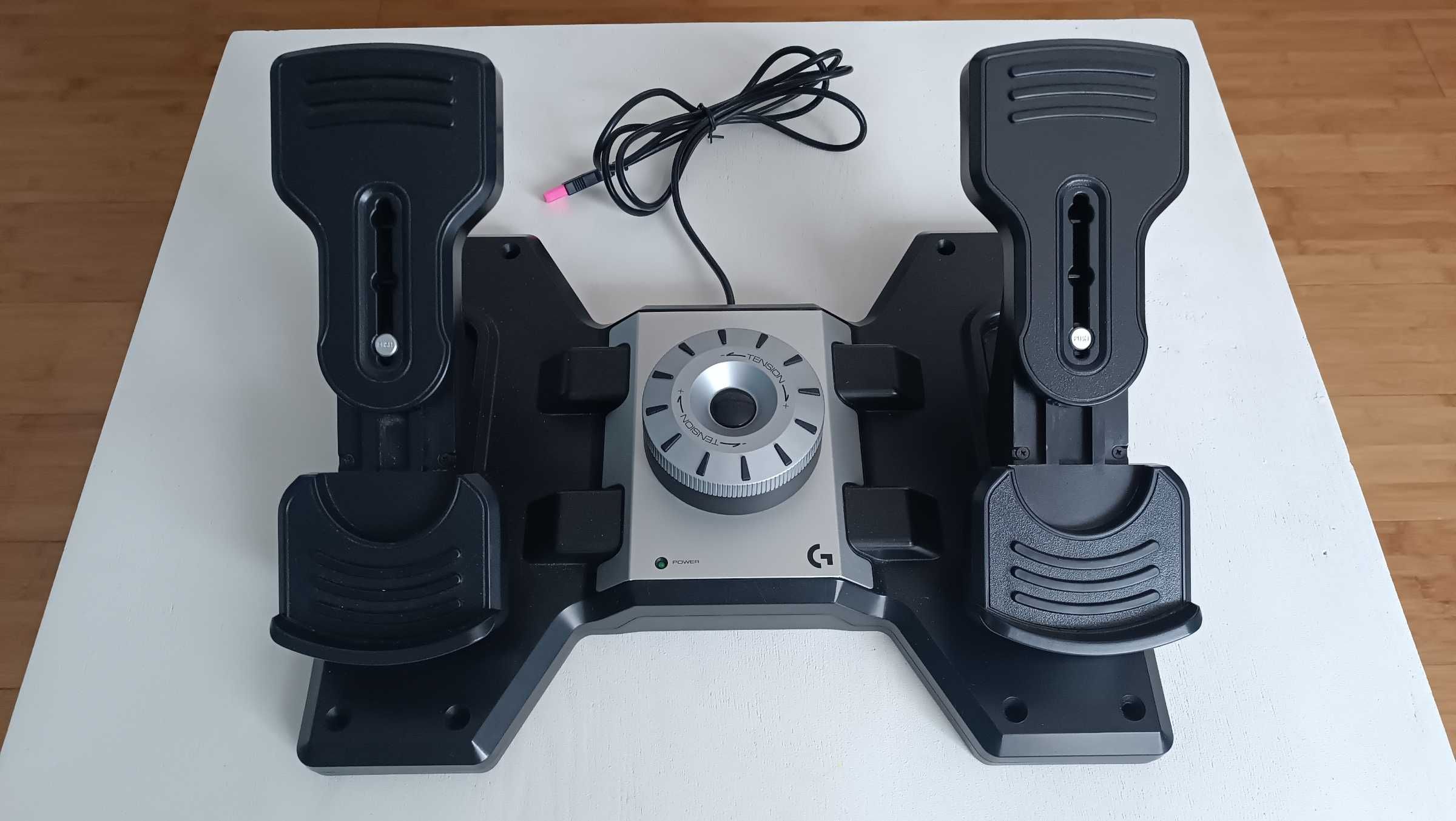 Logitech Flight rudder pedals (3оси) (авиапедали)