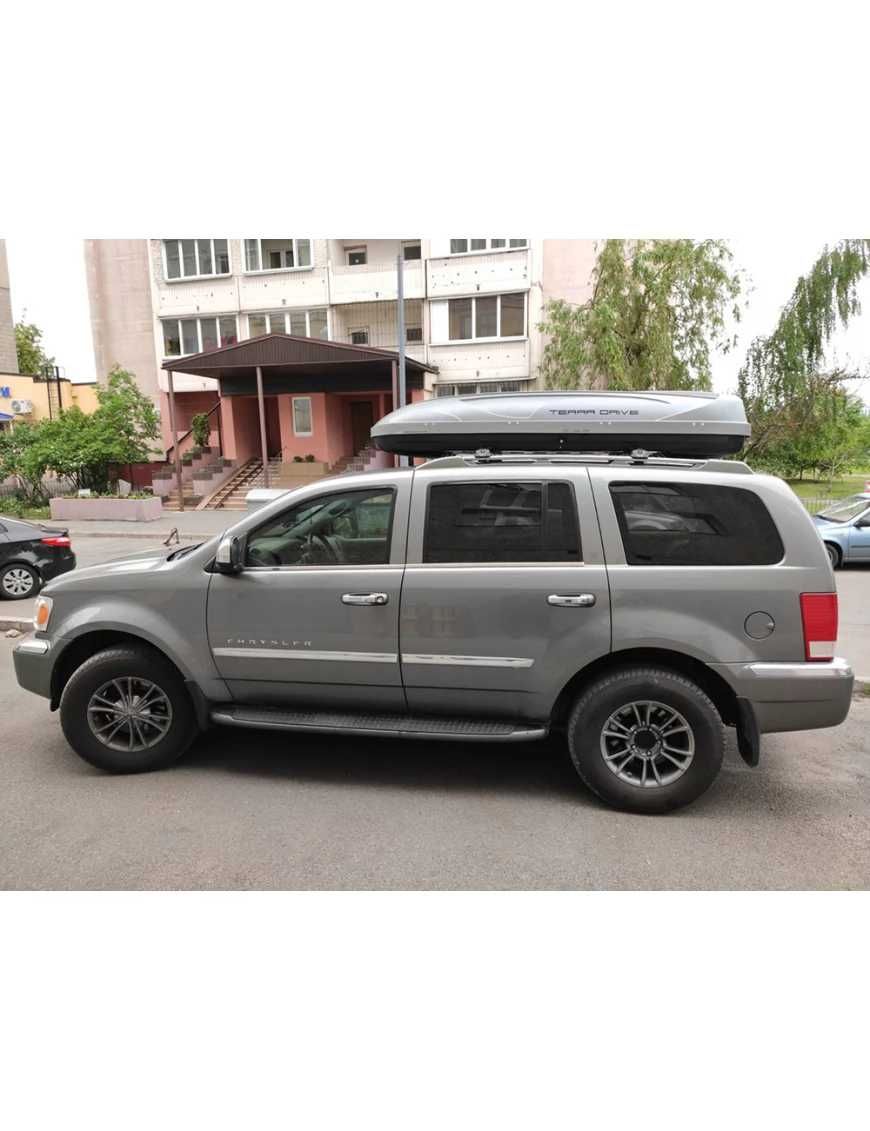 Автобокс Terra Drive 600L - Сив Мат