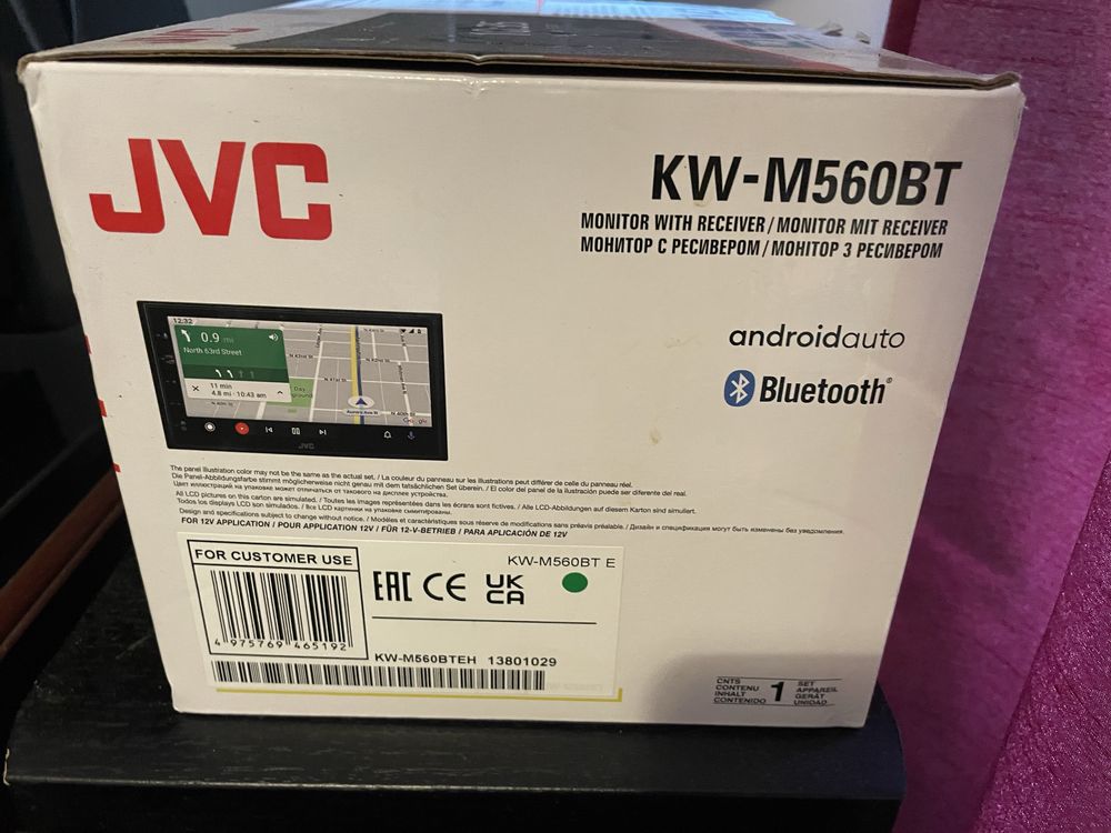 Navigatie casetofon auto Jvc nou sigilat