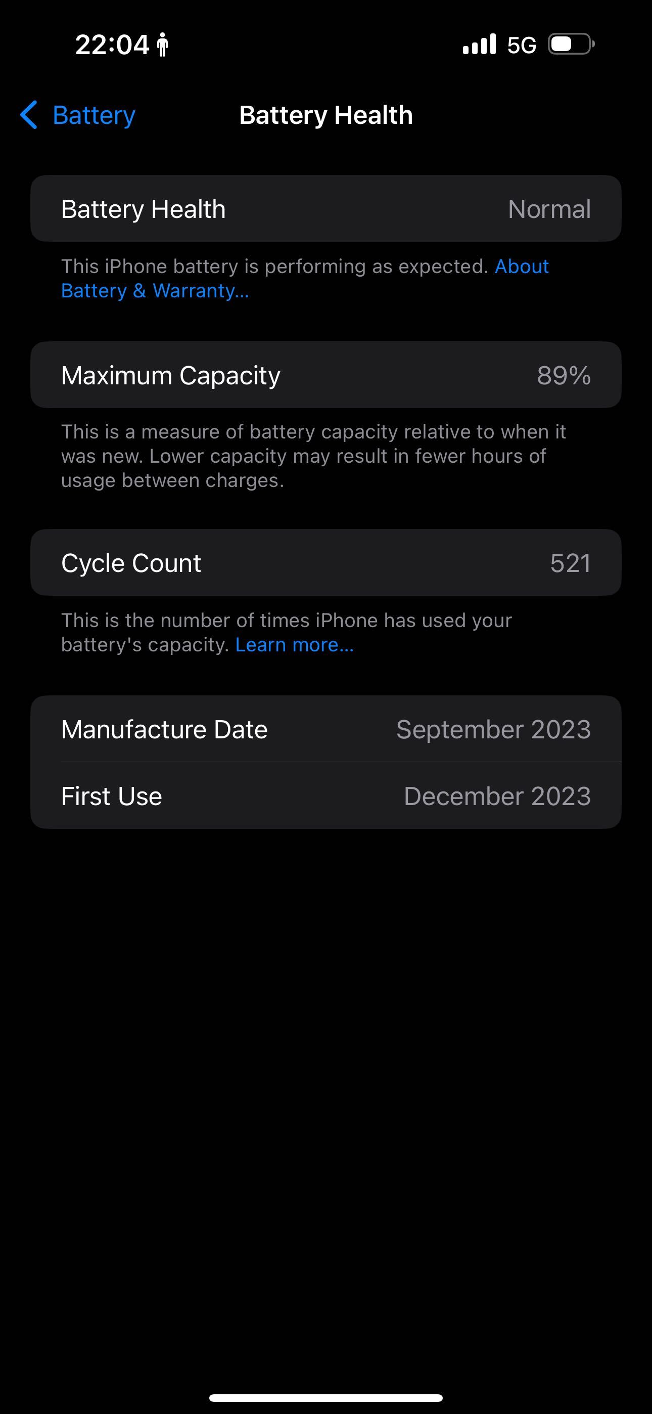 iPhone 15 Pro Max - Blue Titanium - 256 GB.