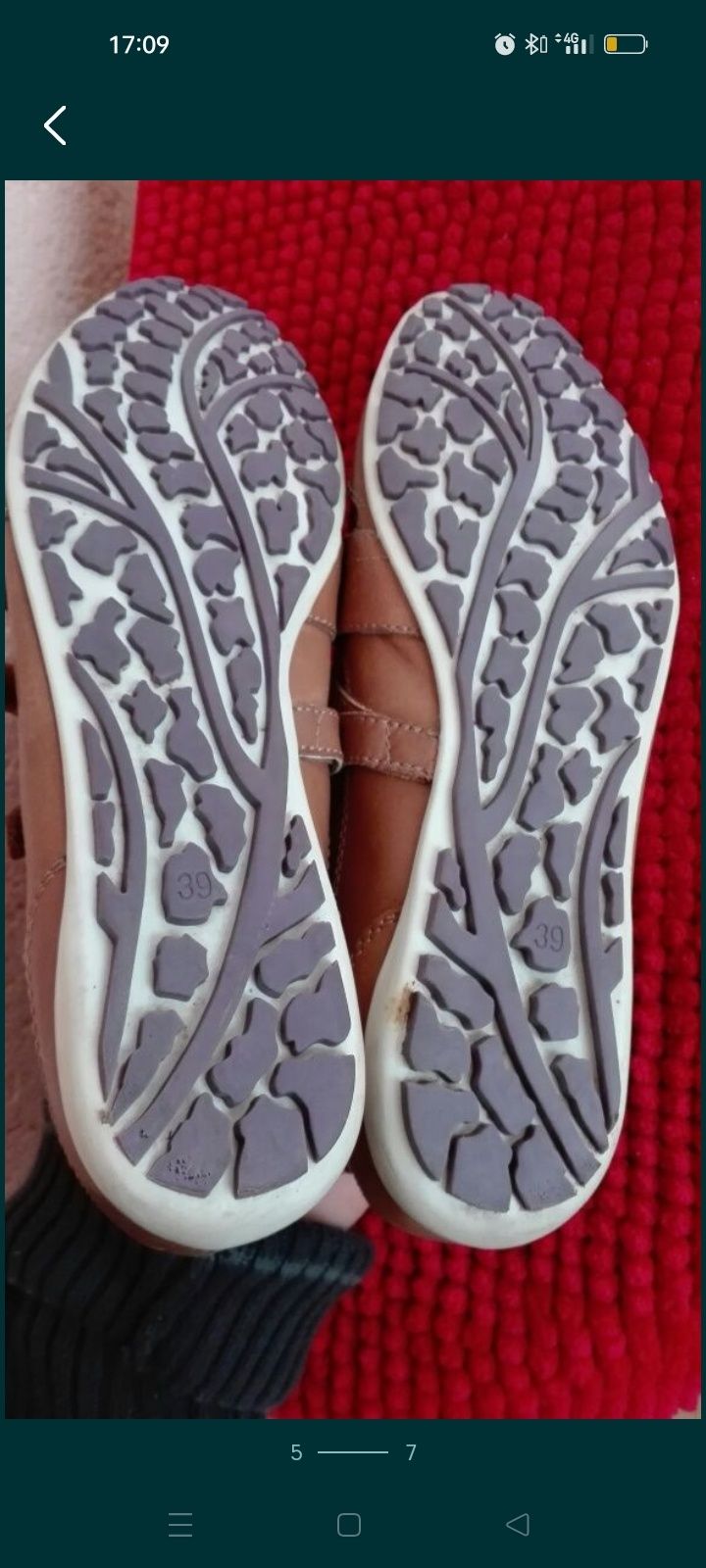 Pantofi Tamaris nr 39 piele damă
