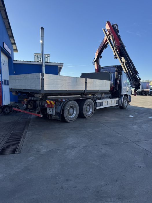 Mercedes Actros 6x4 Abroll cu Macara Fassi