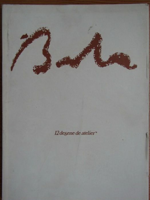 Volum Corneliu Baba, 12 desene. 1988, Rar. Colecție