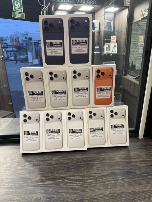 MrsAmanet: 17 pro max 256 sigilate sim fizic