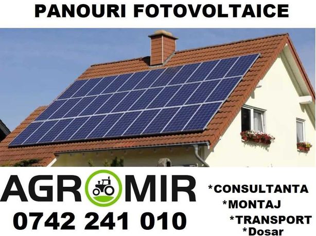 Panouri fotovoltaice oferim consultanta montaj transport dosar