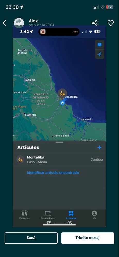 AirTag GPS Tracker compatibil iOS FindMy SIGILAT NOU