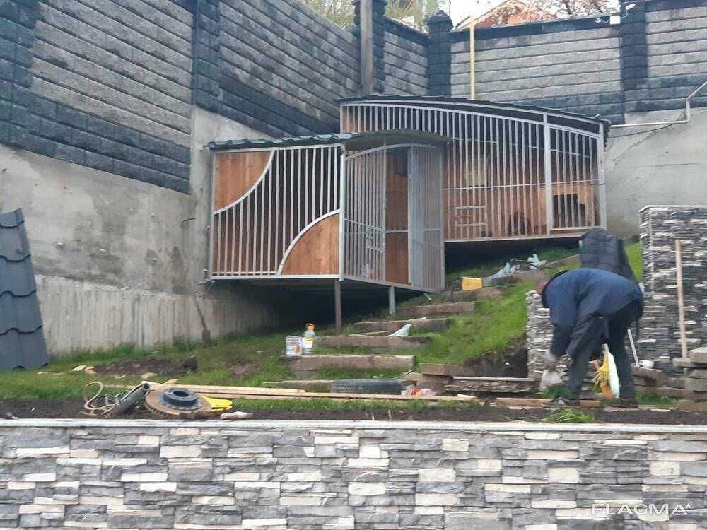 Вольер для большой собаки. Доставка и сборка - бесплатно.