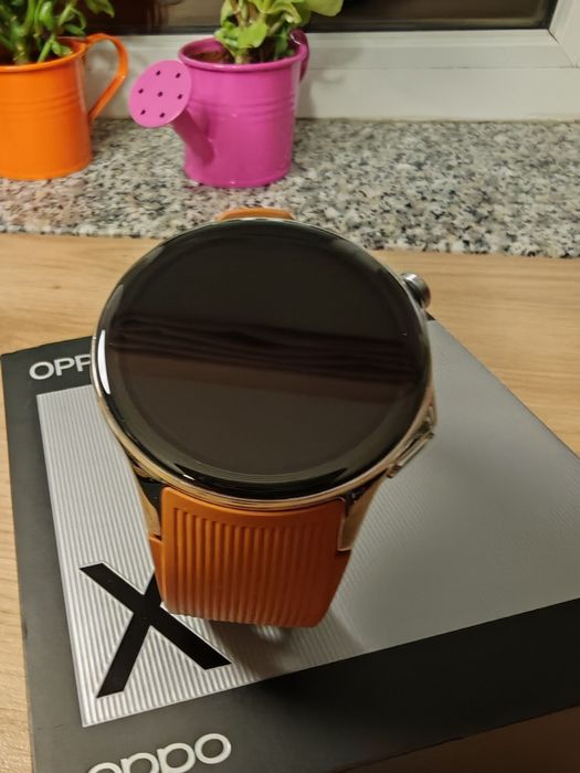 Smartwatch OPPO Watch X, compatibil Android, Mars Brown