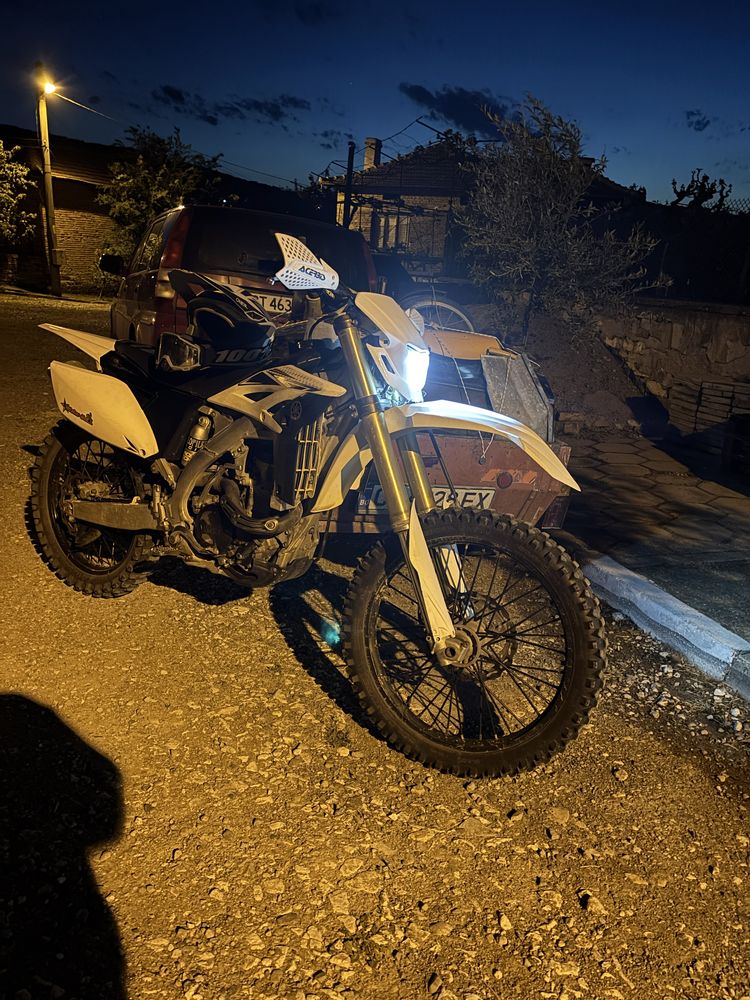 Yamaha yz250f white