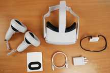 Oculus quest 2 128 GB holati yangi kafolati bor oyinlari kop yaqinda A