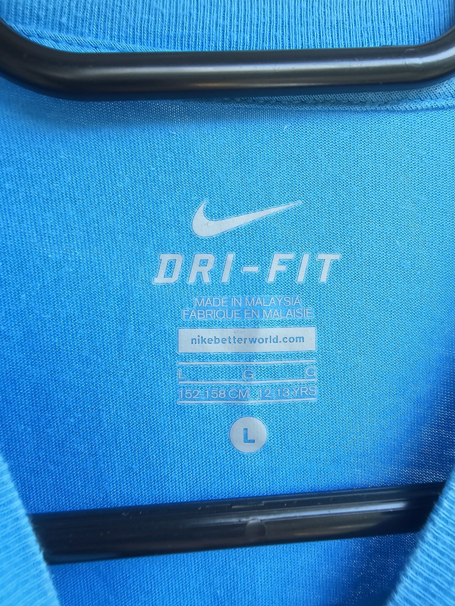 Nike DRY TEE DFC CREW SOLID – Оригинална тениска, размер L (12-13 г.)