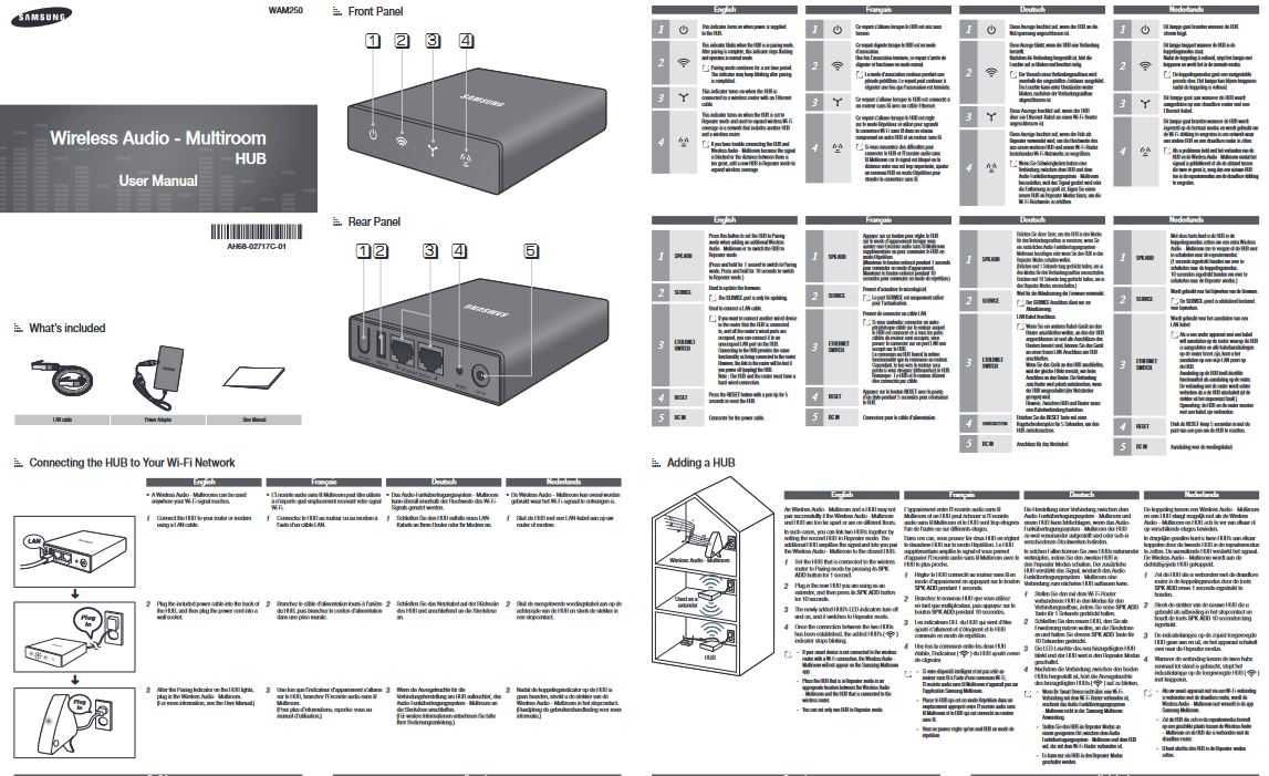 Samsung WAM250  - Wireless Audio Multiroom Hub