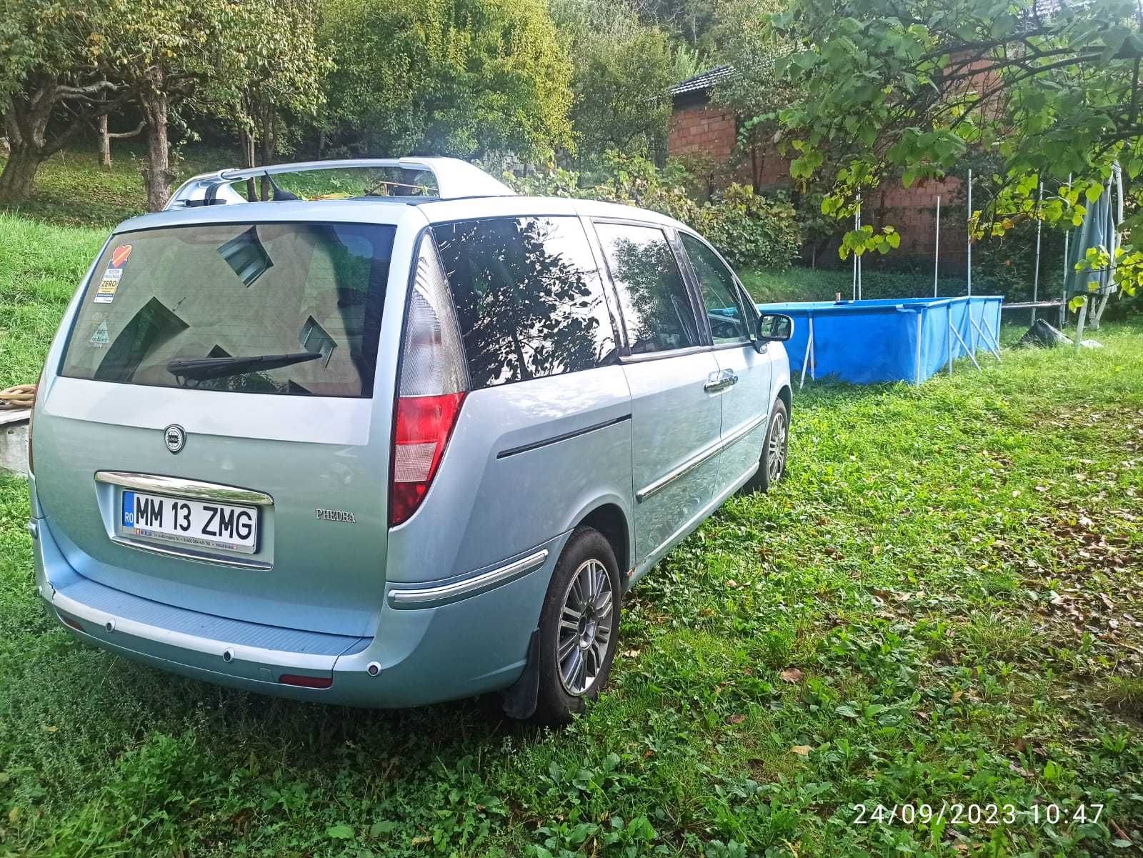 Lancia Phedra an 2007, 7 locuri, diesel 1997 cm, 136 CP