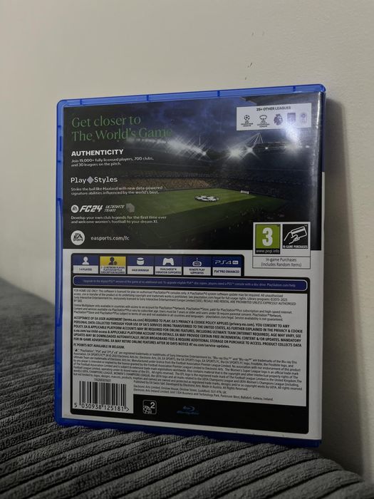 Игра за плейстейшън FC24