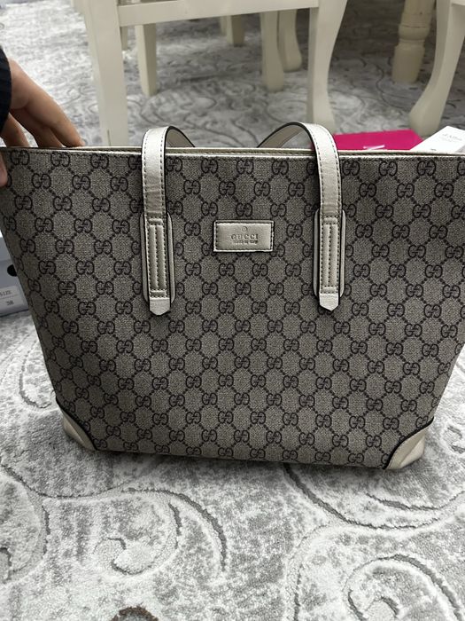 Сумка шоппер из кожи