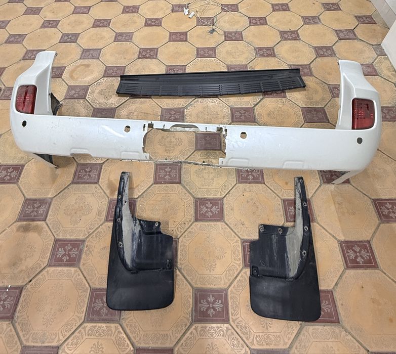 Lx 570 задный бампер до рест