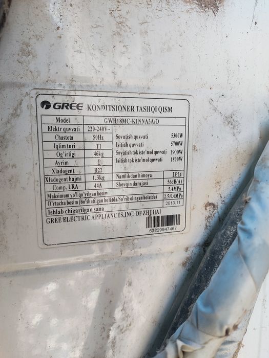 Gree konditsiyoner sotiladi