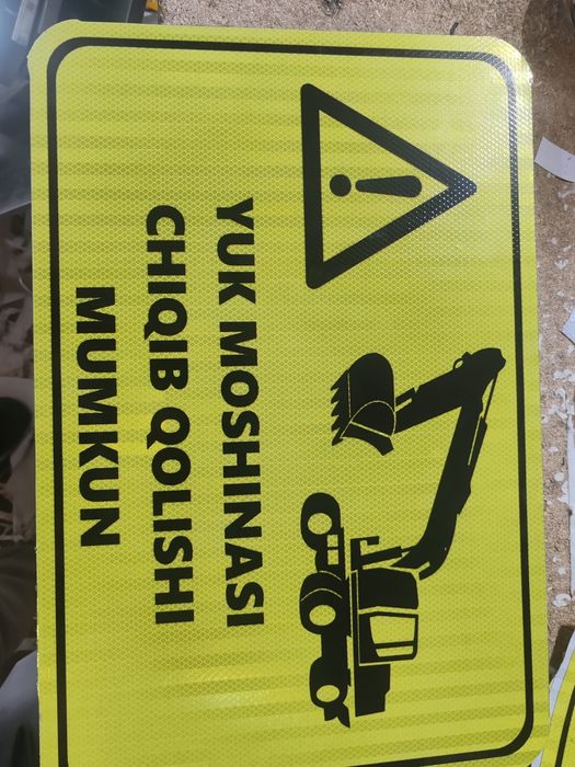 Дарожны знак xar xil turdagi yul belgilar