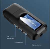 FM трасмитер ресиивър с LCD дисплей Bluetooth 3.5 aux