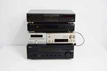 Lot aparate defecte amplificator, cd player Yamaha, Technics, Marantz