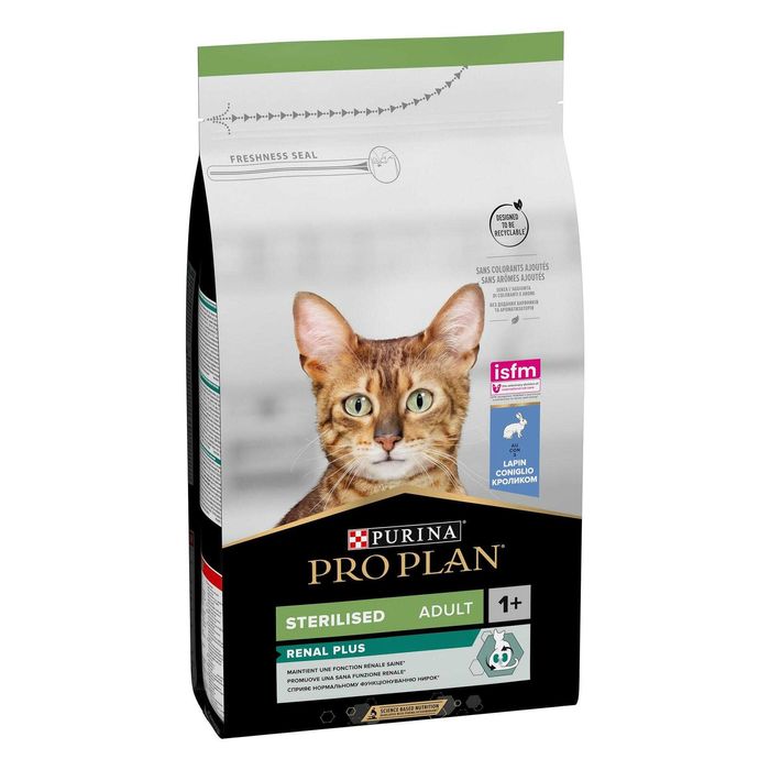 PURINA STERILISED-Суха храна за кастрирани котки със заек-10кг.
