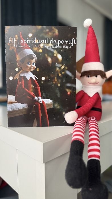 Carticica despre Elf vine impreuna cu Spiridusul Elf