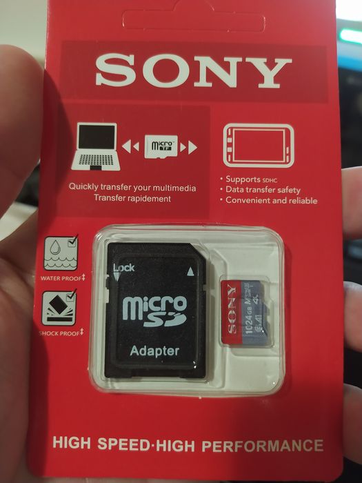 Card SD Sony 1 TB